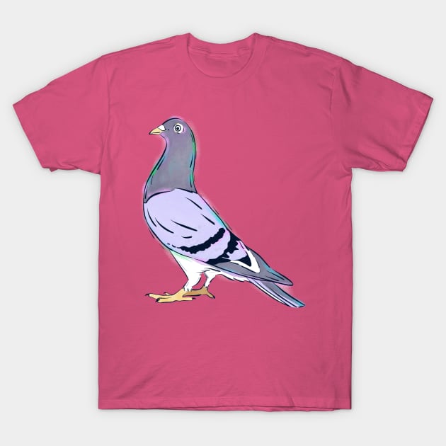 Christmas Pigeon T-Shirt by ChrisPaulFarias